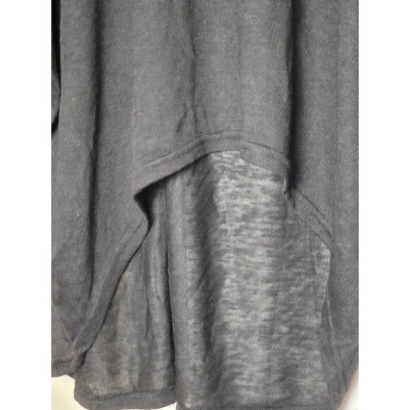 Black Cowl Neck Pullover Sweater 3XL Women’s Lightweight Knit Top Plus Size - Picture 8 of 8